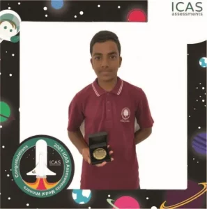 ICAS competition medal winner 33