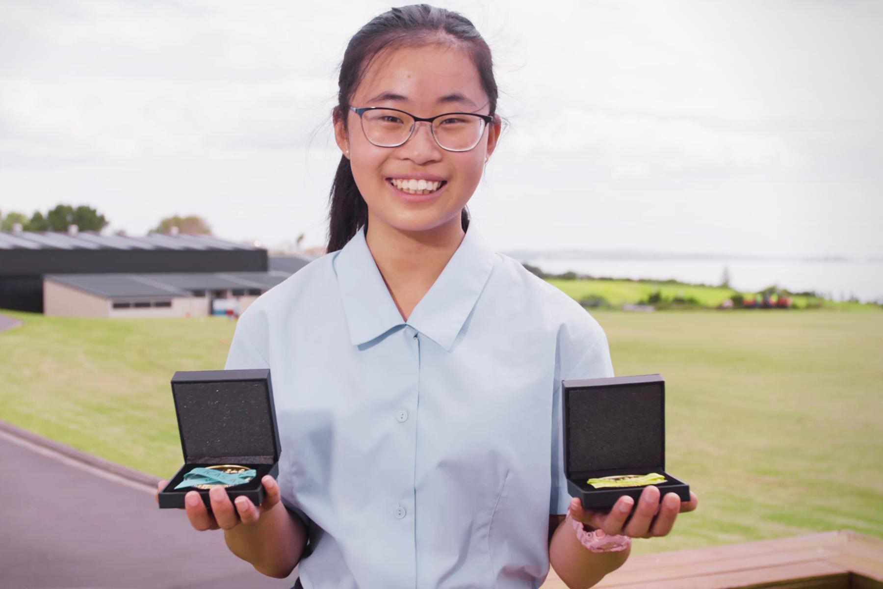 Nancy: ICAS medal winner