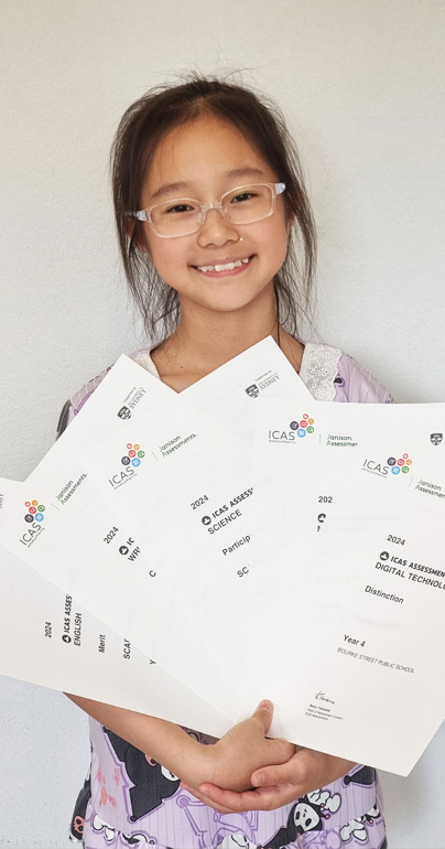 participating icas student