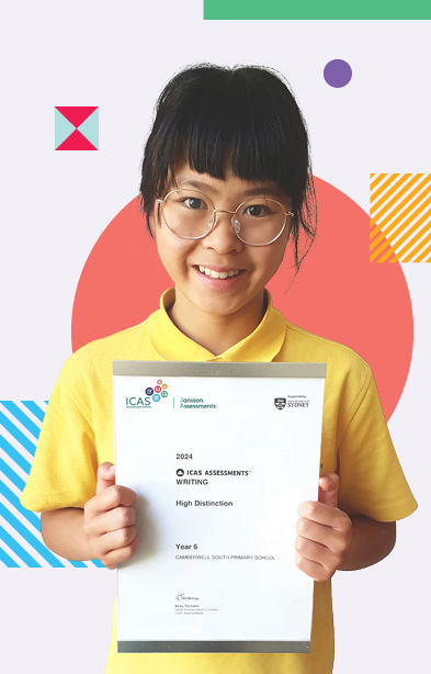 new school registration pop-up banner girl